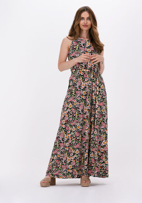 Zwarte VANILIA Maxi jurk SUNNY FLORAL DRESS - large