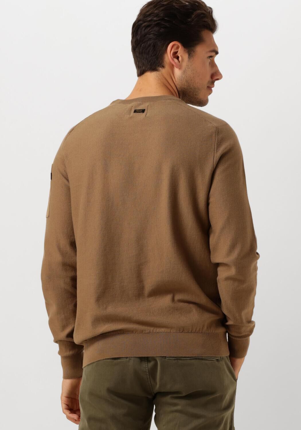 PME LEGEND Heren Truien & Vesten R-neck American Classic Knit Bruin