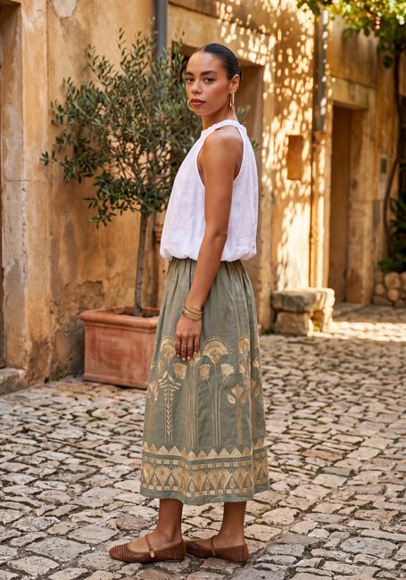 Khaki GREEK ARCHAIC KORI Midirok S26K-2072025 - large