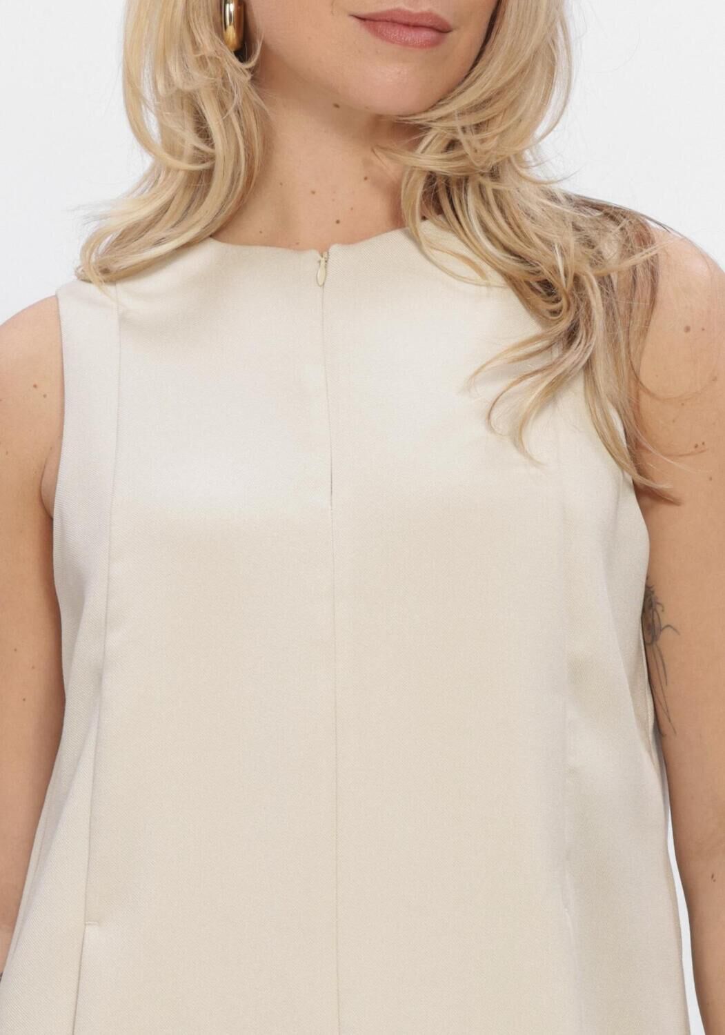 Creme MSCH COPENHAGEN Jurken MSCHESTERIANE SL DRESS - large