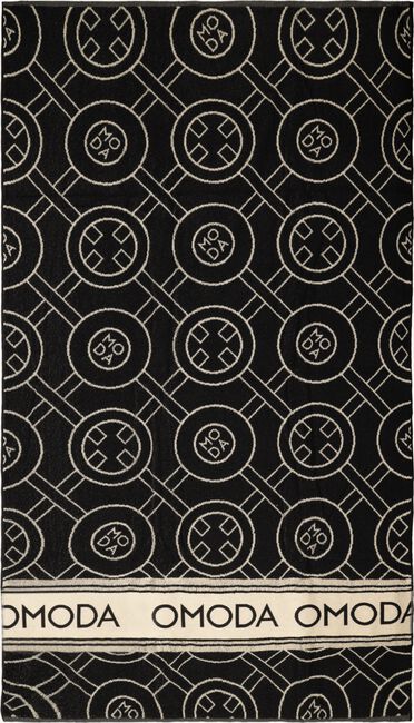 Zwarte OMODA Badhanddoek STRANDLAKEN Zwarte OMODA Badhanddoek STRANDLAKEN - large