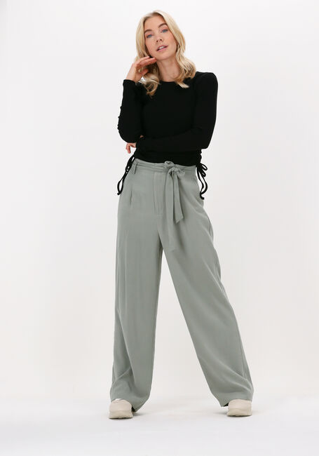 Zwarte ENVII Top ENALLY LS STRING TEE 5314 - large