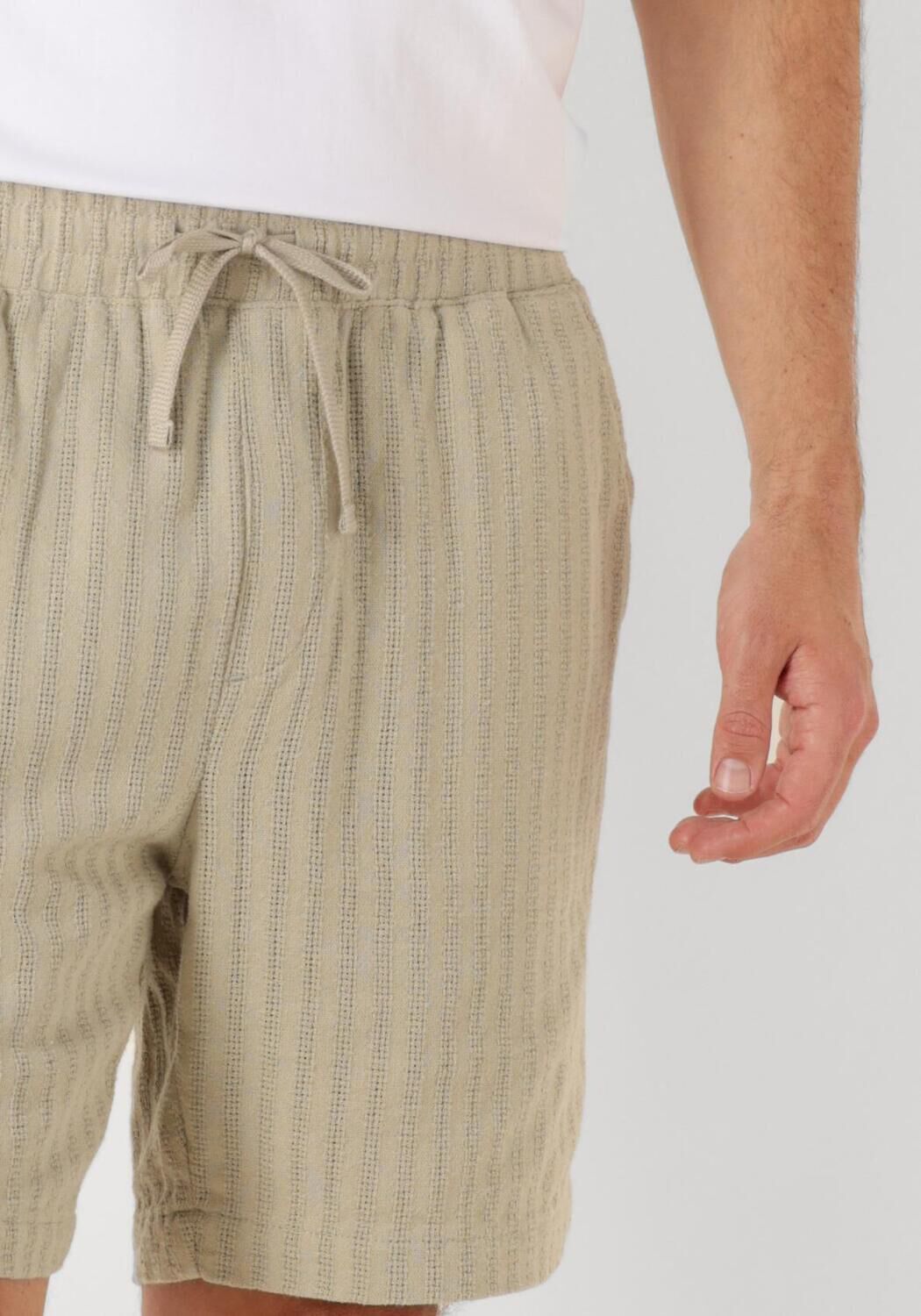 WOODBIRD Heren Broeken Wbbommy Chuke Shorts Beige
