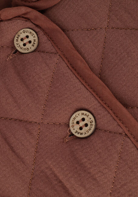 Bruine QUINCY MAE Zomerjassen QUILTED JACKET - large