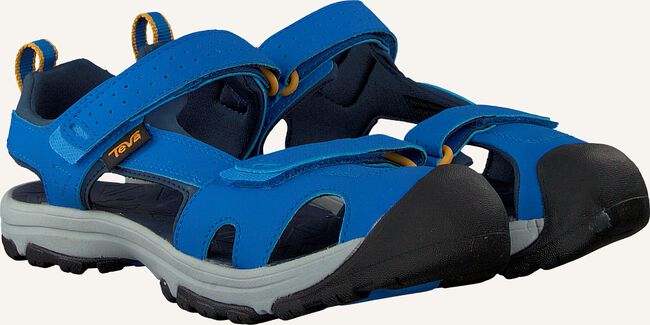Blauwe TEVA Platte sandalen HURRICANE TOE PRO KIDS Blauwe TEVA Platte sandalen HURRICANE TOE PRO KIDS - large
