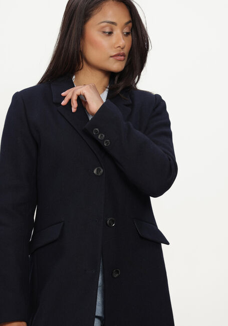 Donkerblauwe MODSTR&Ouml;M Mantel PAMELA COAT - large