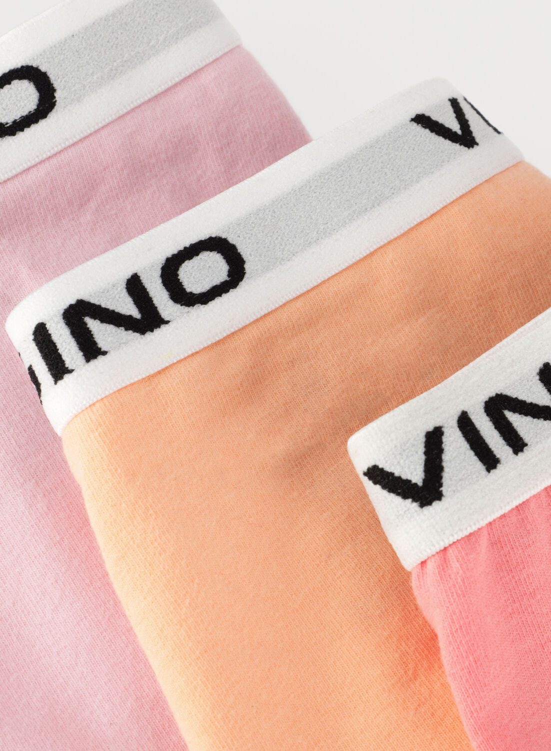 Roze VINGINO Ondergoed GIRLS BOXER (3-PACK) - large