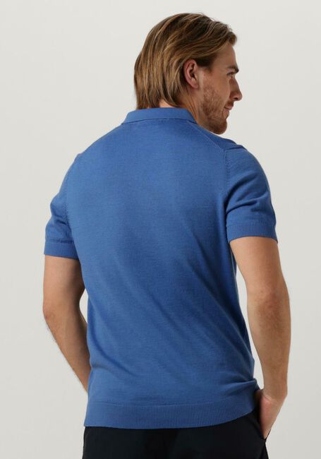 Blauwe SELECTED HOMME Polo SLHTOWN SS KNIT POLO B - large