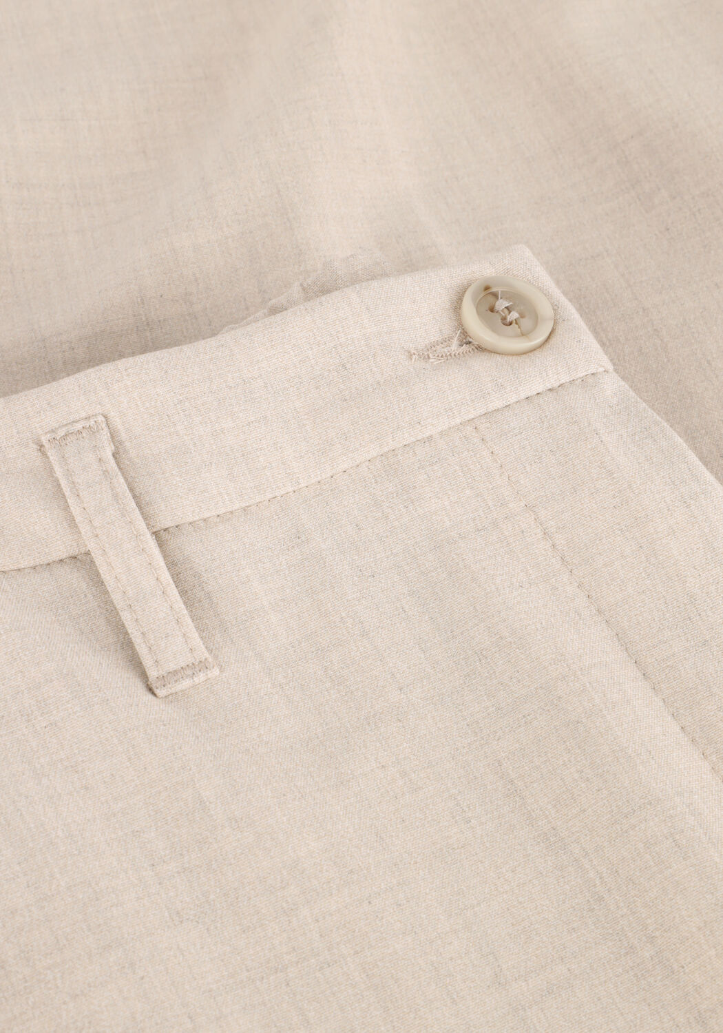 Beige SUMMUM Pantalon TROUSERS WIDE VISCOSE BLEND STRETCH - large