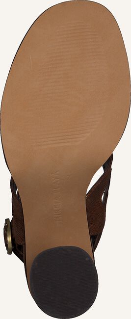 Cognac MIREIA PLAYÀ Platte sandalen FILIPA Cognac MIREIA PLAYÀ Platte sandalen FILIPA - large