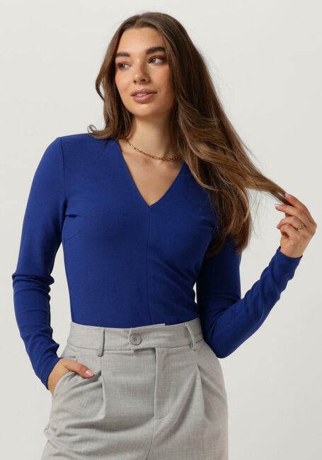 Blauwe VANILIA Tops & T-shirts 90S V NECK LONGSLEEVE - large