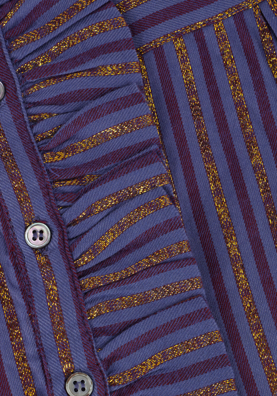 Blauwe ANTIK BATIK Blouses EDDY BLOUSE - large