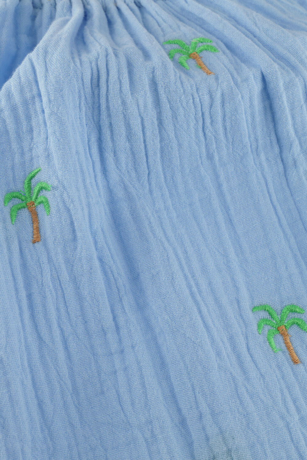 Blauwe TUMBLE 'N DRY Mini jurk AZURRO - large