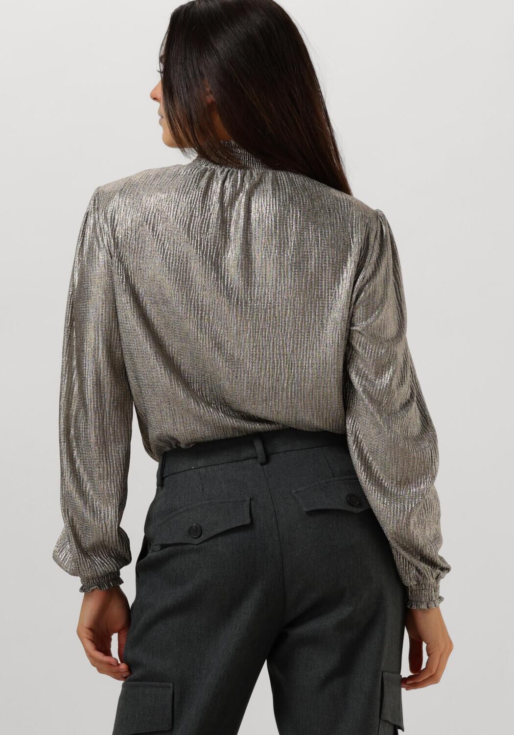 AAIKO Dames Blouses Tory Metallic Pes 165 Goud