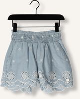 Lichtblauwe INDIAN BLUE JEANS Broeken STRIPE EMBROIDERY SHORT Lichtblauwe INDIAN BLUE JEANS Broeken STRIPE EMBROIDERY SHORT - medium