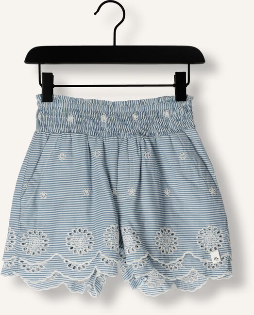 Lichtblauwe INDIAN BLUE JEANS Broeken STRIPE EMBROIDERY SHORT Lichtblauwe INDIAN BLUE JEANS Broeken STRIPE EMBROIDERY SHORT - large