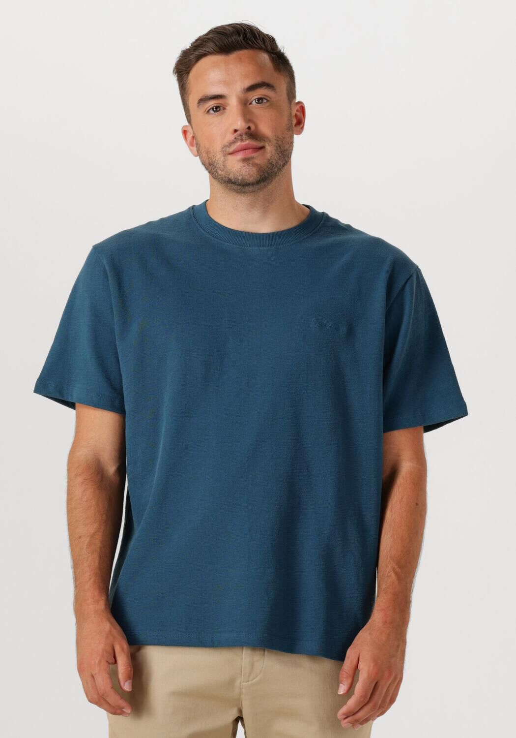 DSTREZZED Heren Polo's & T-shirts Lasse Tee Blauw