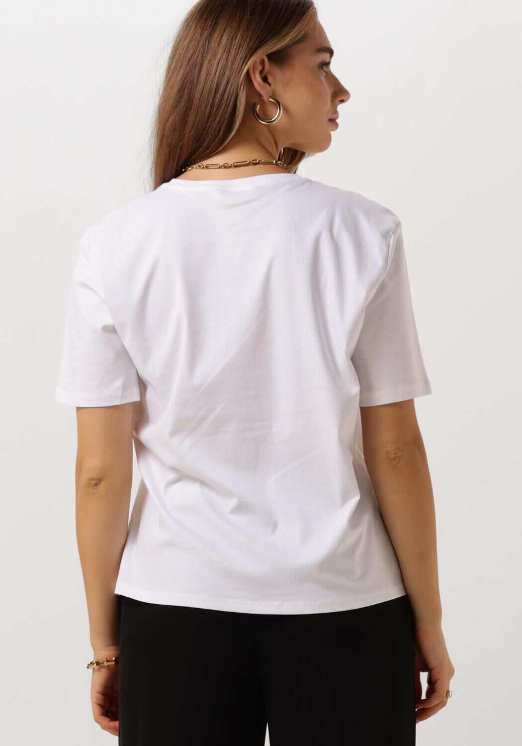MSCH COPENHAGEN Dames Tops & T-shirts Mschmelea Icon Tee Wit
