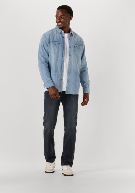 Donkerblauwe LEVI'S Straight leg jeans 501 LEVIS ORIGINAL FIT - large