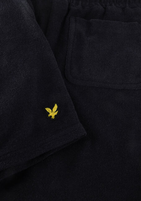Donkerblauwe LYLE & SCOTT Korte broek TOWELLING SHORT - large