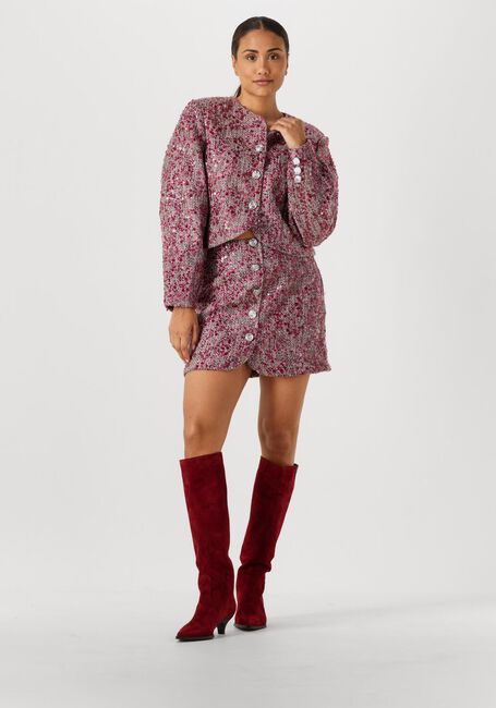 Bordeaux Y.A.S. Minirok YASLAUTHEA HW SHORT SKIRT - large