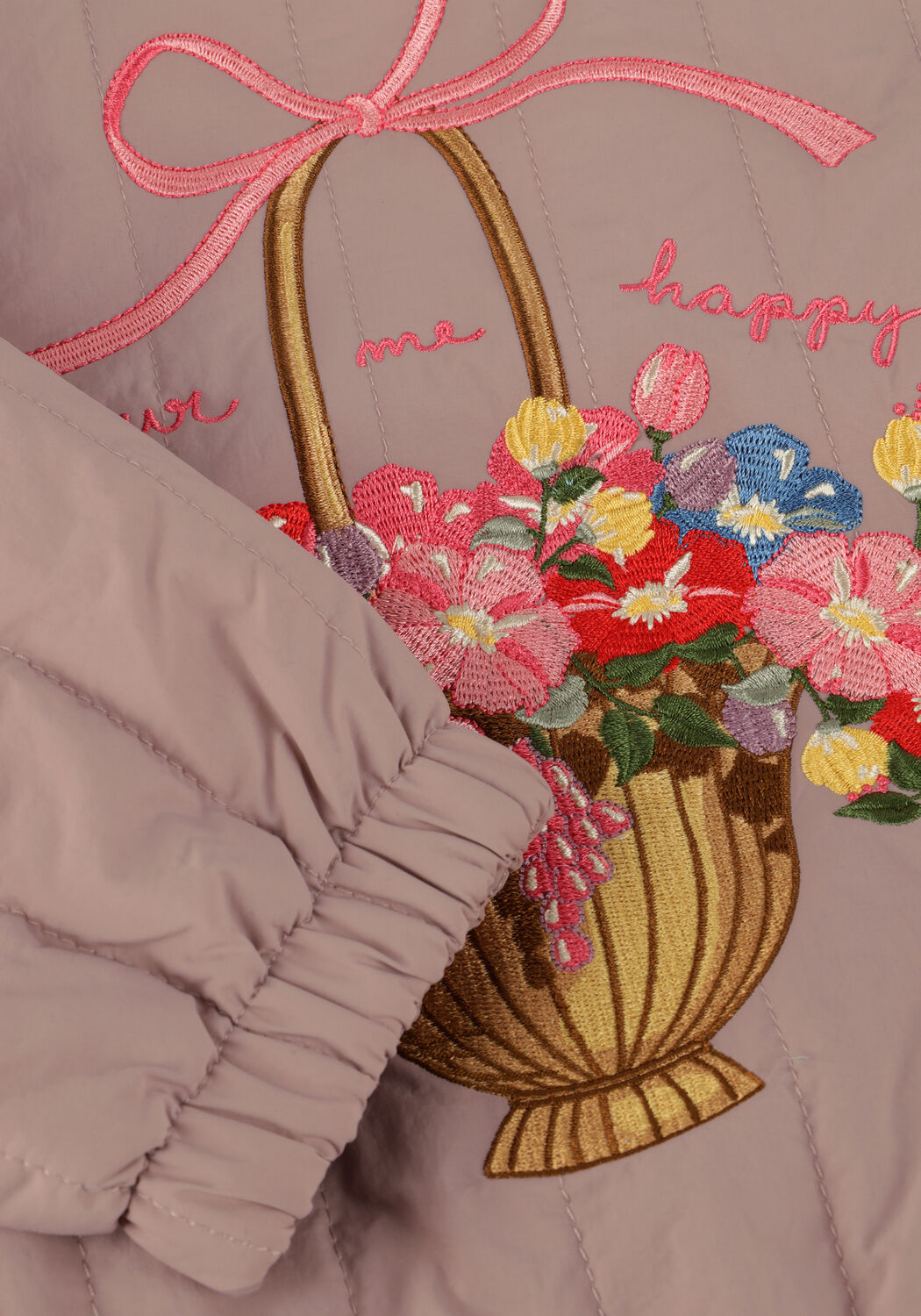 Lichtroze KONGES SLOJD Jack JUNO BOMBER JACKET - large