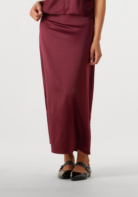 Bordeaux CO'COUTURE Midirok ADNACC SATEEN SKIRT - large