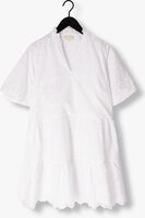 Witte NOTRE-V Mini jurk NV-DONNA DRESS BRODERIE ANGLAISE DRESS