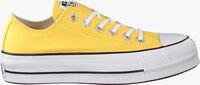 Gele CONVERSE Lage sneakers CHUCK TAYLOR ALL STAR LIFT OX - medium