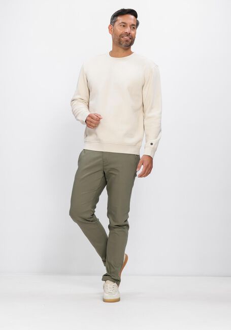 Ecru CAST IRON Sweater RELAXED FIT GRAPHIC - large