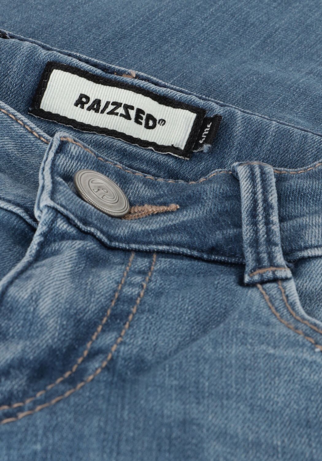 Blauwe RAIZZED Straight leg jeans SANTIAGO - large