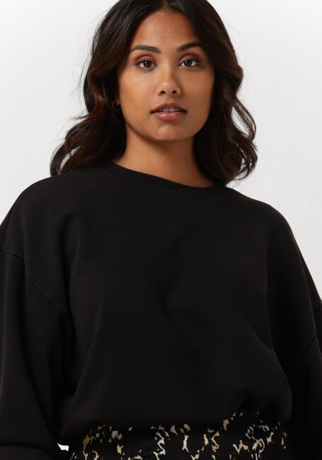 Zwarte ALIX THE LABEL Sweater LADIES KNITTED OVERSIZED SWEATER - large