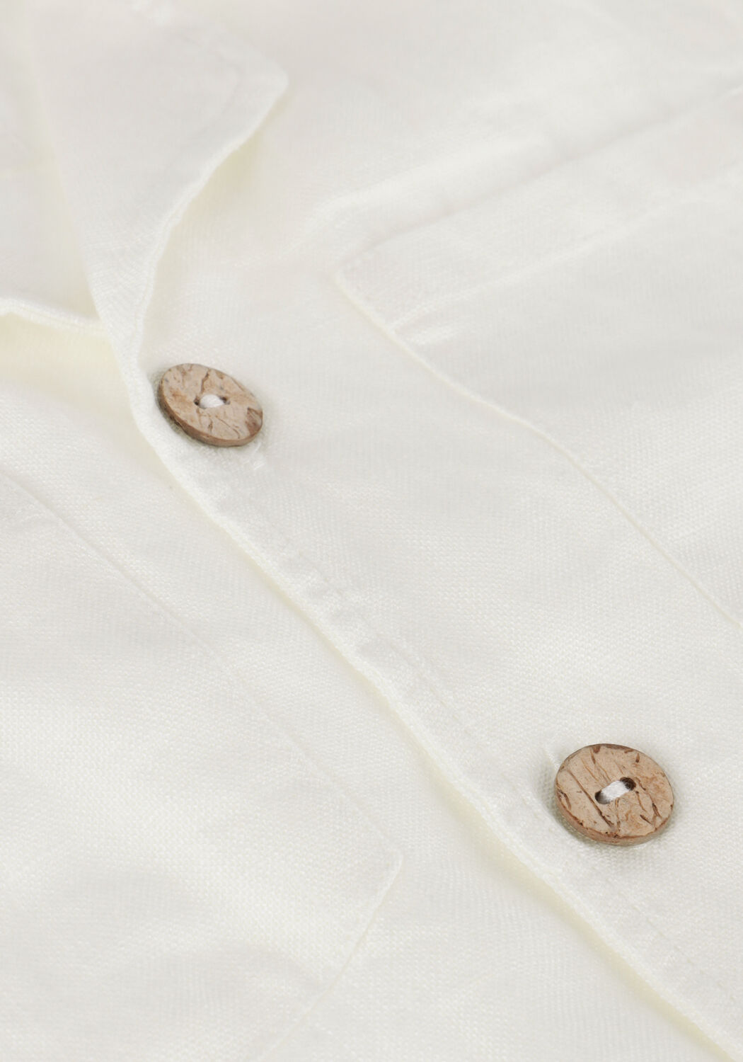 Witte PLAY UP Tops & T-shirts LINEN SHIRT - large