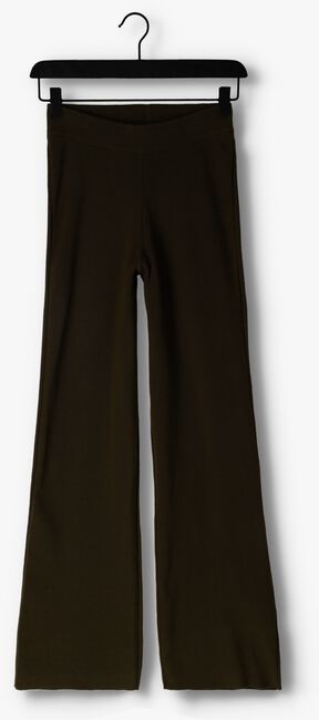 Donkergroene ANOTHER LABEL Pantalon VARIT KNITTED PANTS - large