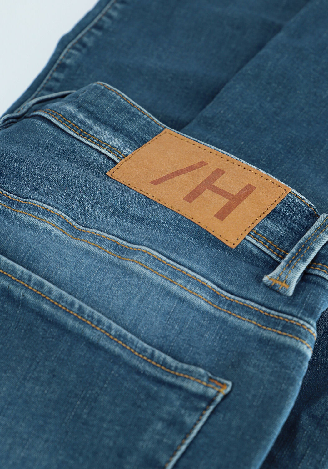 Blauwe SELECTED MEN Slim fit jeans SLHSLIM-LEON 6266 M.B SU-ST JE - large