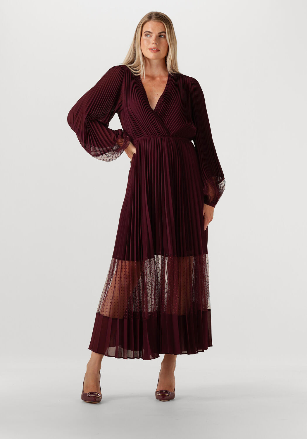 TWINSET MILANO Dames Jurken 252tp2641 Bordeaux