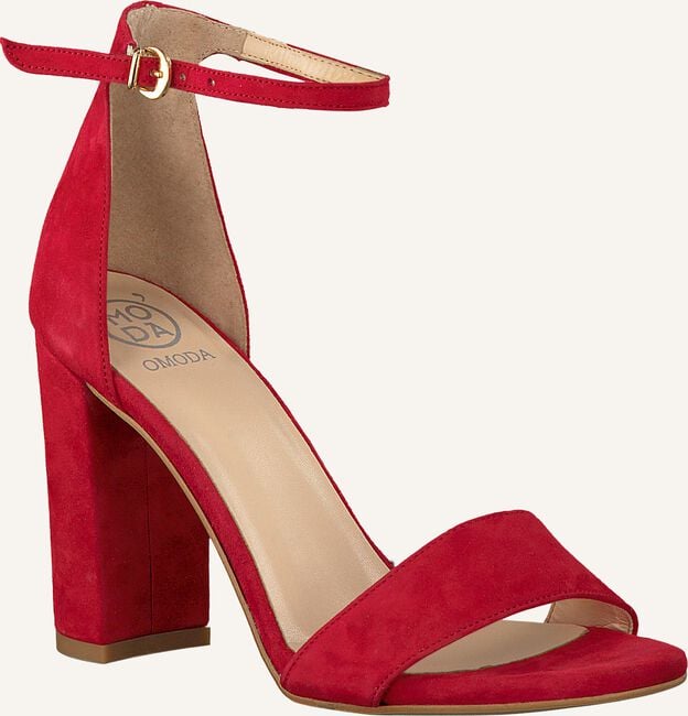 Rode OMODA Platte sandalen 4706 Rode OMODA Platte sandalen 4706 - large