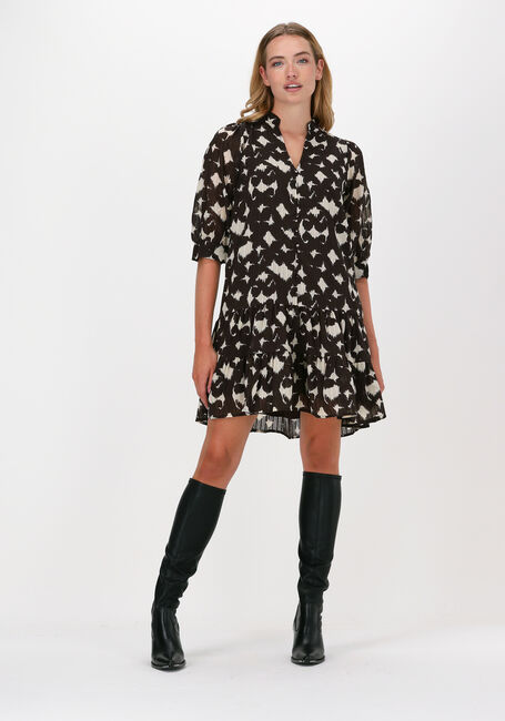 Bruine CO'COUTURE Mini jurk ALYSSA BUTTON DRESS - large