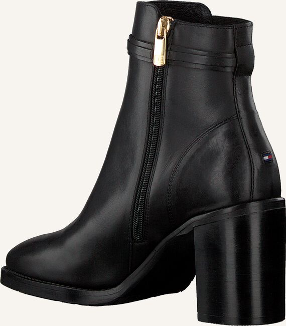Zwarte TOMMY HILFIGER Enkellaarsjes BLOCK BRANDING HIGH HEEL Zwarte TOMMY HILFIGER Enkellaarsjes BLOCK BRANDING HIGH HEEL - large