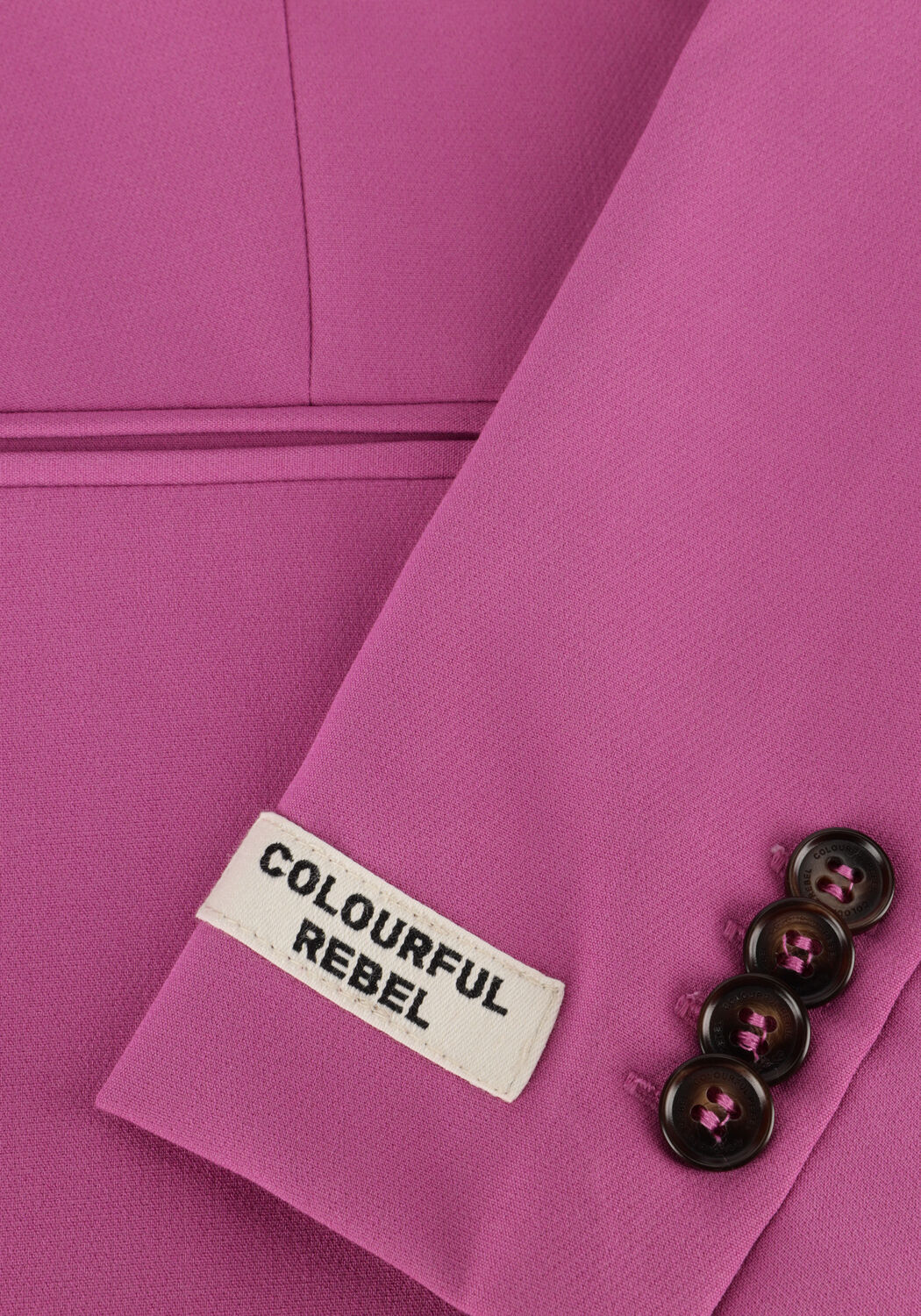 Roze COLOURFUL REBEL Blazer MIMMI UNI SINGLE BREASTED BLAZER - large