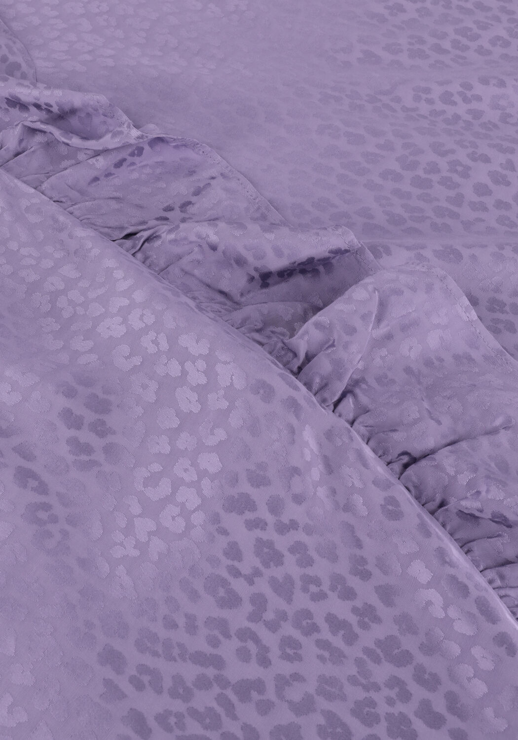 Paarse FABIENNE CHAPOT Midirok BOBO FRILL SKIRT 216 - large