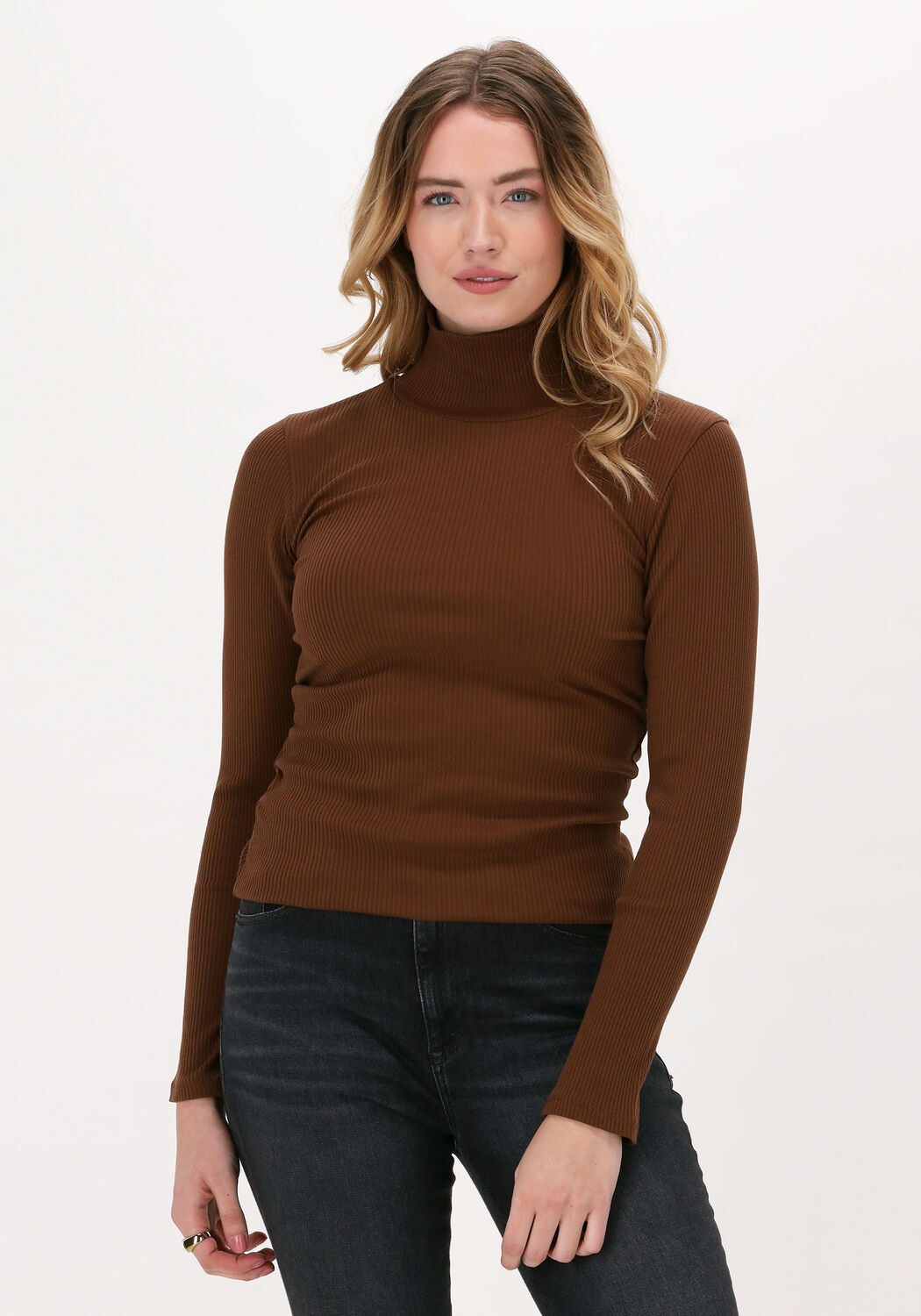 Roestbruine coltrui top dames