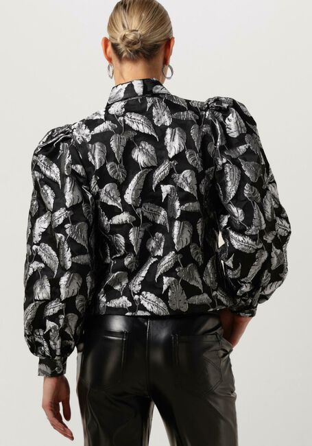 Zilveren SELECTED FEMME Blouses SLFPAULA-ELANI SILVER LEAF JACKET B - large