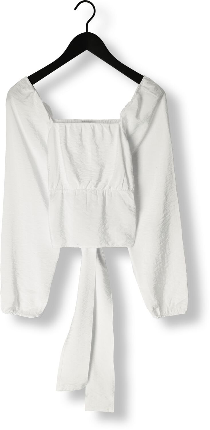 ENVII Dames Blouses Ennut Ls Tie Top Wit