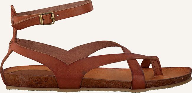 Cognac RED-RAG Platte sandalen 79128 Cognac RED-RAG Platte sandalen 79128 - large