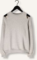 Grijze ALIX THE LABEL Trui LADIES KNITTED CUT OUT SWEATER Grijze ALIX THE LABEL Trui LADIES KNITTED CUT OUT SWEATER - medium