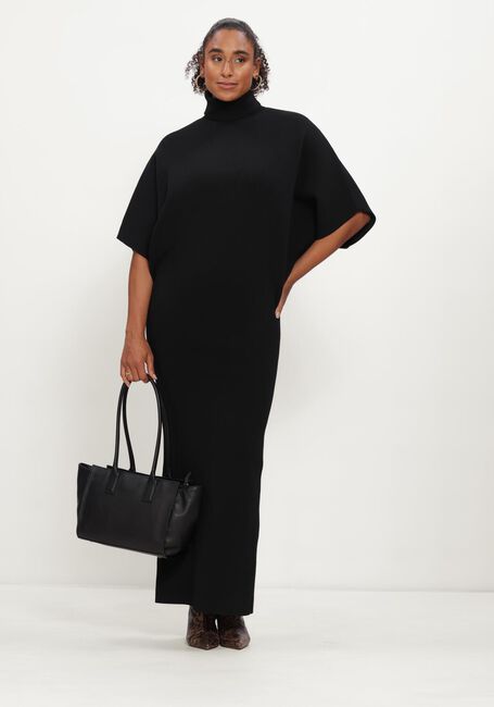 Zwarte NOTRE-V Maxi jurk NV-IYLA - large