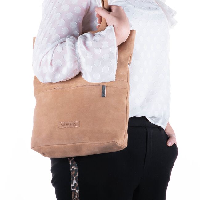 Beige SHABBIES Handtas CROSSBODY L Beige SHABBIES Handtas CROSSBODY L - large