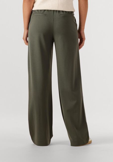 Khaki OBJECT Pantalon OBJLISA WIDE PANT - large