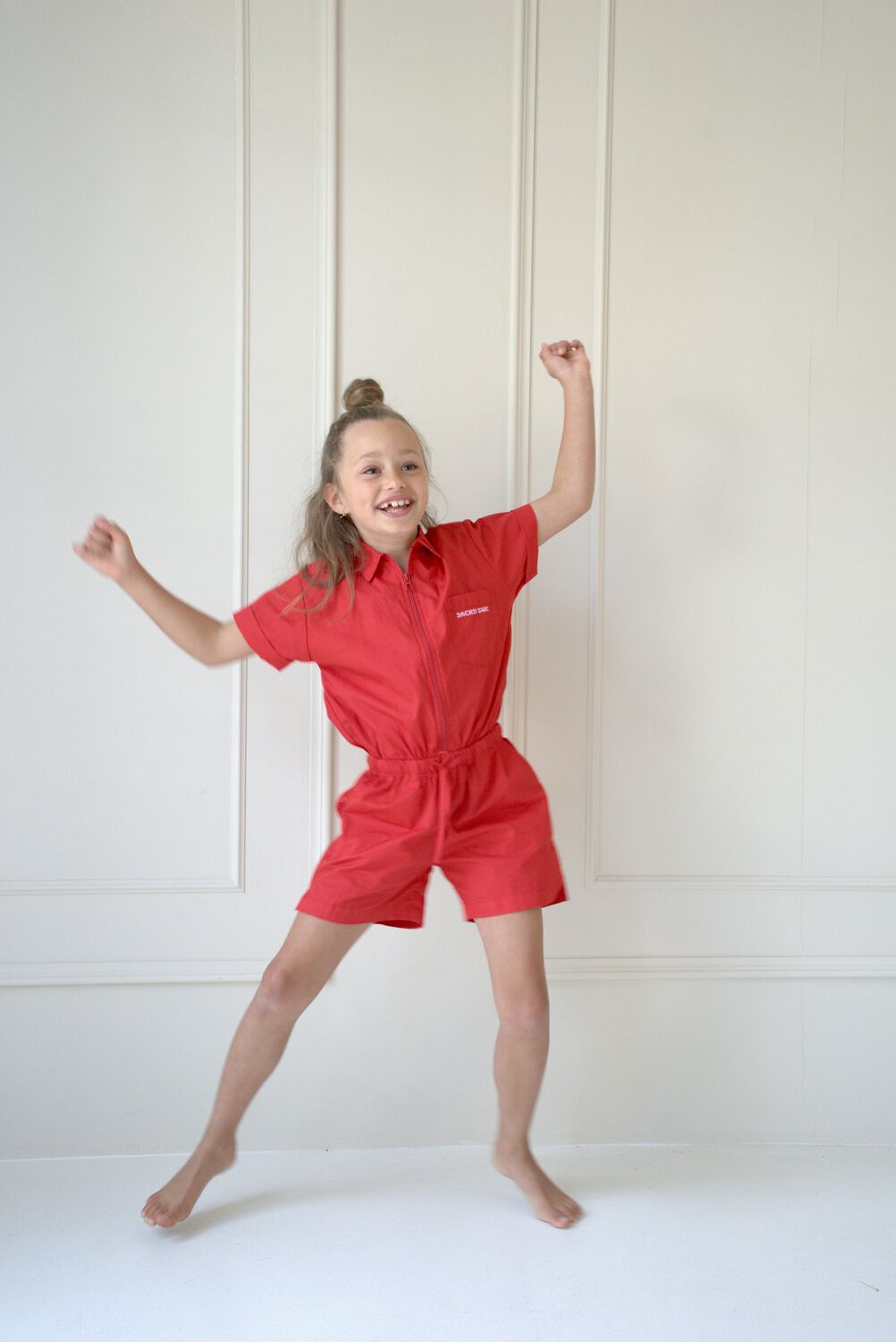 Rode JACKY SUE Playsuits MELL PLAYSUIT - large